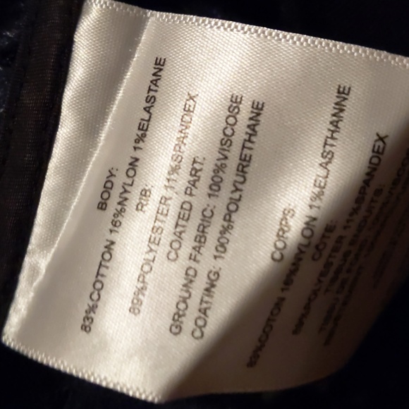 Stella & Dot lace and pleather jacket - Picture 5 of 5